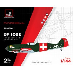 1/144 Messerschmitt Bf 109E Foreign Service Aces #1 - Spain/Switzerland/Yugoslavia/Serbia