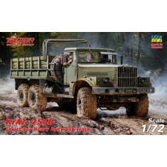 1/72 KrAZ-255B Soviet Era Heavy Duty 6x6 Cargo Truck