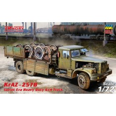 1/72 KrAZ-257B Soviet Era Heavy Duty 6x4 Cargo Truck