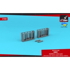 1/144 B8M1 20x80mm Rocket Pods (12pcs)
