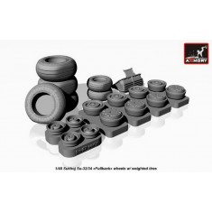 1/48 Sukhoj Su-32/34 Wheels w/Weighted Tyres