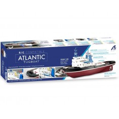 1/50 Atlantic Tugboat (convert to RC) Wooden/Plastic Model Kit