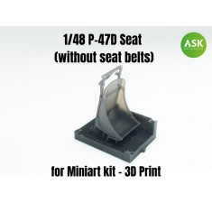 1/48 P-47D Seat (Without Seat Belts) for MiniArt