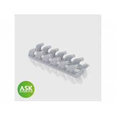 1/48 P-51D Mustang Exhausts (1 pair) for Eduard kit