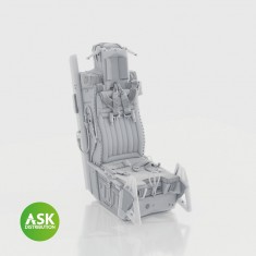 1/48 F-16 Early ACES II Ejection Seat with Seat Belts for Kinetic Kit