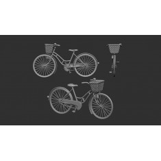 1/72 Women'S Bicycle Classic (3D Print)
