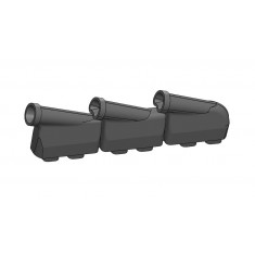 1/72 Hurricane Mk.I Exhausts Round Type (3Dprint) for Arma Hobby (2pcs)