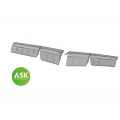 1/72 Me 262 Flaps Set (3D Print) For Arma Hobby kit