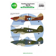Decal For 1/32 Hawker Hurricane Mk.Iib Part 5 - Usaaf Service