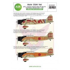Decal for 1/32 Aichi D3A1 VAL part 1 - Pearl Harbor raid / IJA Air Service