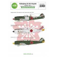 Decal for 1/32 Nakajima Ki-84 Hayate (Frank) part 5 - IJA Air Force