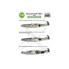 1/32 Bf 109K-4 Decal Part 5 - Swan Song of the Messerschmitts