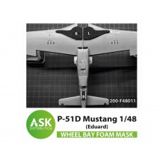 1/48 Me 262A FOAM Flexibel Wheel Bay and Engine Intake Mask for Tamiya kits