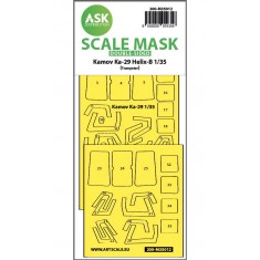 1/35 Kamov Ka-29 Helix-B double-sided painting Mask for Trumpeter kits