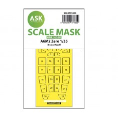 1/35 A6M2 Zero One-sided Painting Mask for Border Model