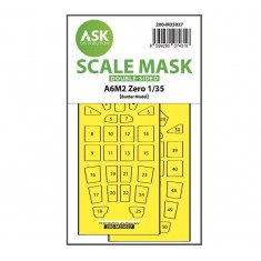 1/35 A6M2 Zero Double-sided Painting Mask for Border Model