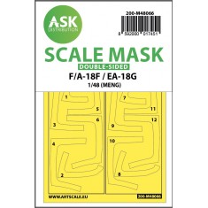 1/48 F/A-18F Super Hornet / EA-18G Growler Double-sided Express Masking for Meng kits