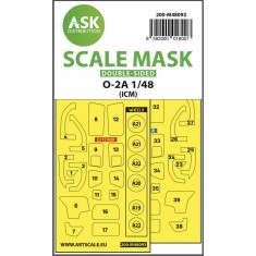 1/48 O-2A Double-sided Masking self-adhesive, pre-cutted for ICM kits