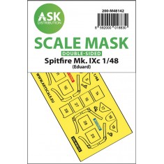 1/48 Spitfire Mk.IXc Double-sided Express fit Masking for Eduard kits