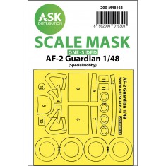 1/48 AF-2 Guardian one-sided fit express Mask for Special Hobby kits