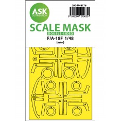 1/48 F/A-18F Double-Sided Express Fit Mask for Italeri