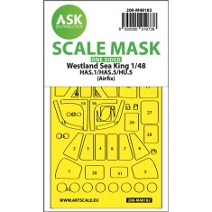 1/48 Westland Sea King Has.1/Has.5/Hu.5 One-Sided Express Fit Mask for Airfix