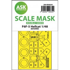 1/48 F6F-5 Hellcat Double-sided Express Fit Mask for Eduard kit
