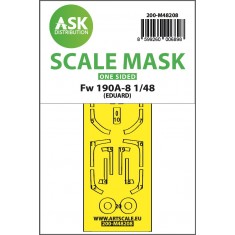 1/48 Fw 190A-8 One-sided Express Fit Mask for Eduard kit