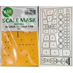 1/48 Gotha Go 242A / Go 242B One-Sided Express Fit Mask for ICM kits
