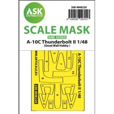 1/48 A-10C Thunderbolt II One-Sided Express Fit Mask for Great Wall Hobby