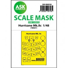 1/48 Hawker Hurricane Mk.IIc one-sided express mask for Italeri