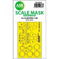1/48 Su-22M3/M4 Double-sided Express Fit Mask for Kitty Hawk kits