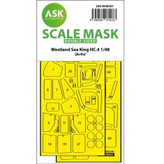 1/48 Westland Sea King HC.4 Double-sided Express Fit Mask for Airfix kits