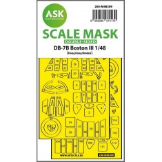 1/48 Db-7B Boston Iii Double-Sided Express Fit Mask for HK Models