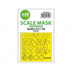 1/48 Spitfire Tr.9 Double-sided Express Fit Mask for Airfix kits
