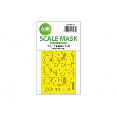 1/48 F4U-1A Corsair Double-Sided Fit and Self Adhesive Express Mask for Magic Factory
