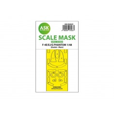 1/48 F-4E/EJ/G Phantom One-Sided Fit and Self Adhesive Express Mask for Zoukei-Mura kits
