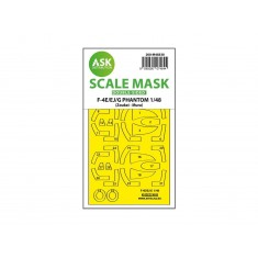 1/48 F-4E/EJ/G Phantom Double-Sided Fit and Self Adhesive Express Mask for Zoukei-Mura