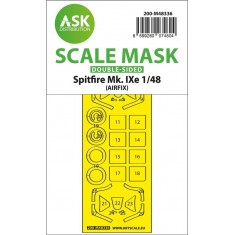1/48 Spitfire Mk.IXe Double-Sided Express Fit Mask for Airfix Kit