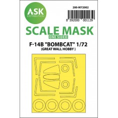 1/72 F-14B Bombcat outside Paint Masking for Great Wall Hobby kits