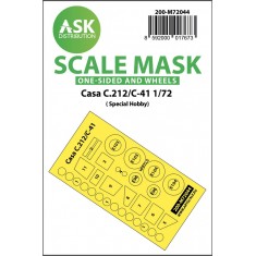 1/72 Casa C.212/C-41 One-sided Painting Masking for Special Hobby kits