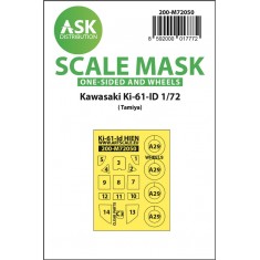 1/72 Kawasaki Ki-61-ID One-sided Express Masking for Tamiya kits