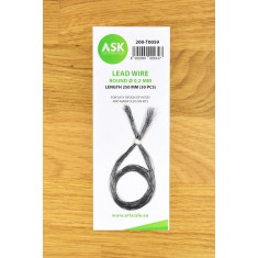 Lead Wire - Round diameter 0.2mm, Length 250mm (30pcs)