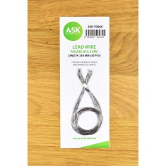 Lead Wire - Round diameter 0.3mm, Length 250mm (30pcs)