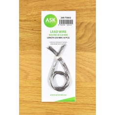 Lead Wire - Round diameter 0.8mm, Length 250mm (16pcs)