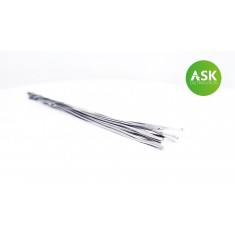 Lead Wire - Halfround  1.2mm, Length 140mm (cca. 14 pcs)