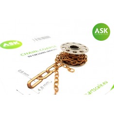 Brass Chain #Coarse Length 50cm