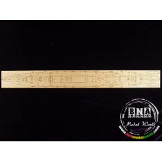 1/350 Russian Cruiser Varyag Wooden Deck for Zvezda kit #9014
