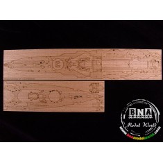 1/350 IJN Kirishima Wooden Deck for Aoshima kit #041185 (PE Parts included)