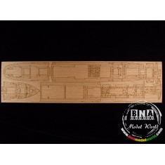 1/350 NYK Hikawa Maru Passenger Cargo Wooden Deck for Hasegawa kit #40028